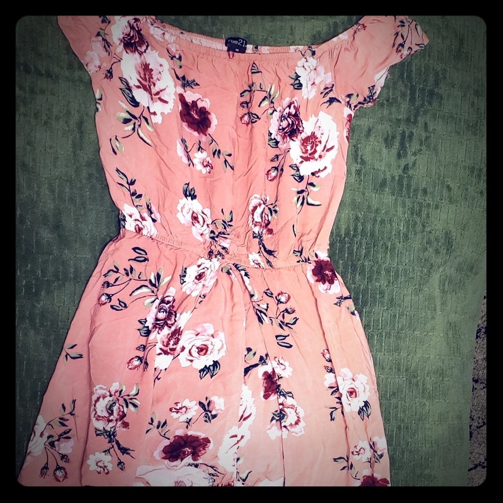 Flowered Romper